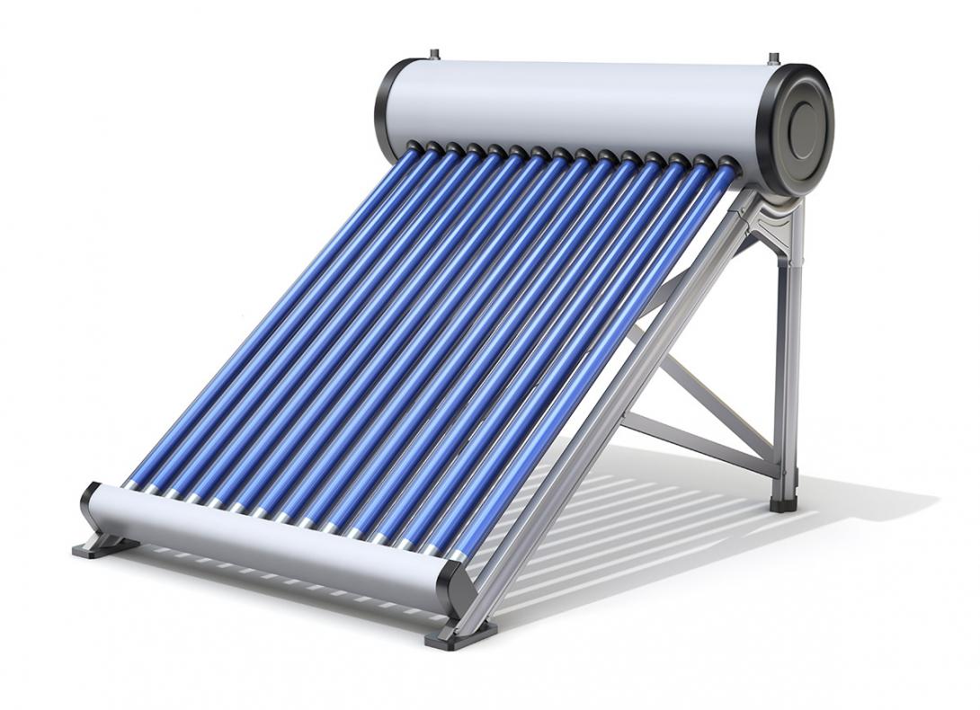 Vakuové solární kolektory se skládají ze samostatných trubic, ve kterých je tepelným izolátorem vakuum (Zdroj: © mipan / stock.adobe.com)