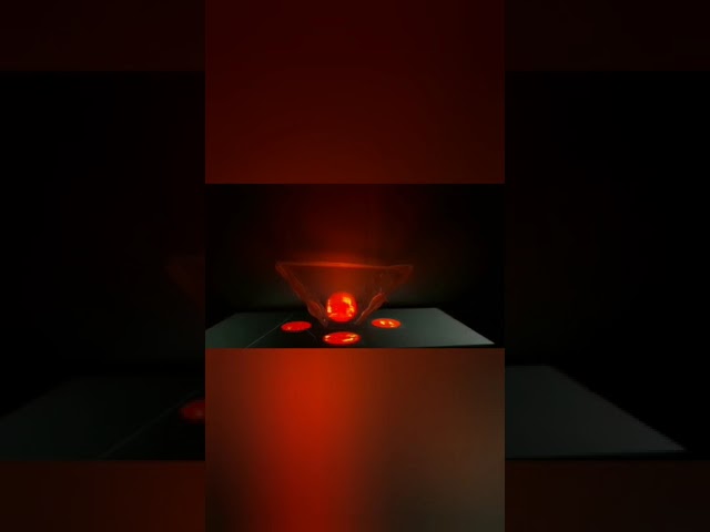 Papper's ghost effect - falešný hologram